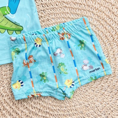 Linha Praia - Blusa Manga Longa com Proteção UV50+ e Sunga - Let's Swin